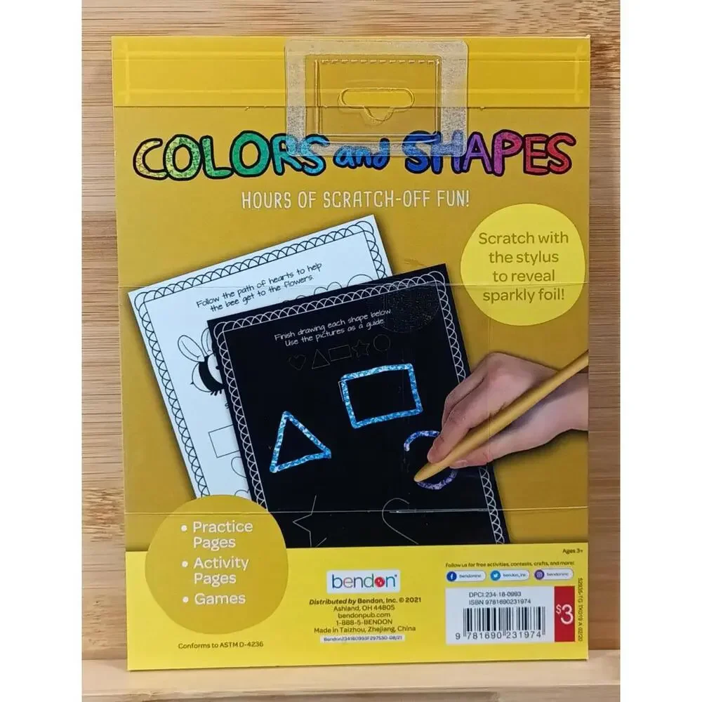 Scratch Fantastic! Colors and Shapes‎ Activity Book